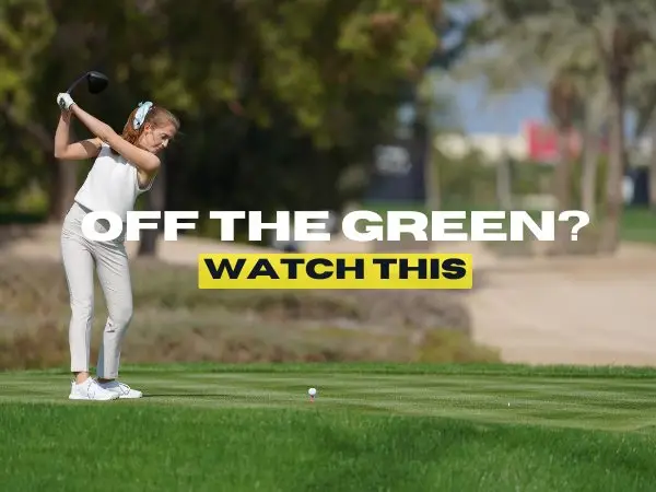 Ball Rolled Off The Back Of The Green? Play This Shot!