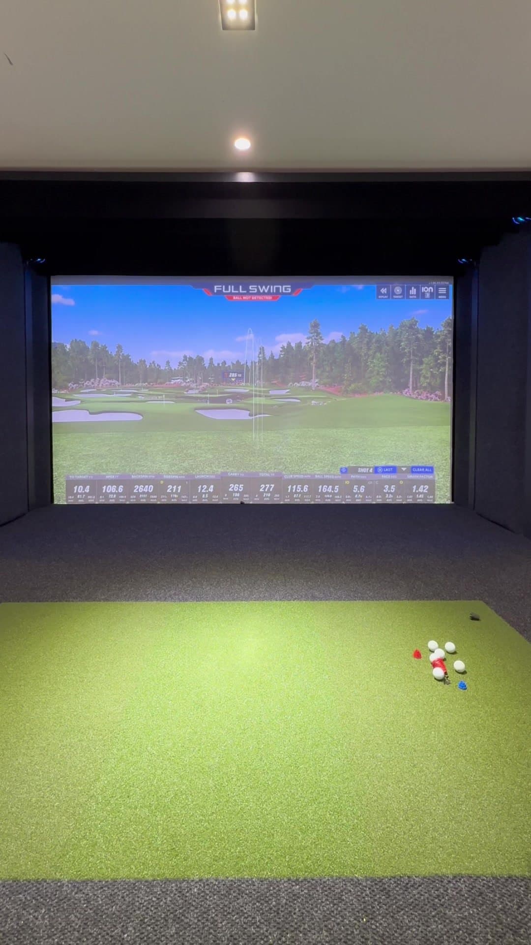 RE-TESTING CLUBHEAD SPEED