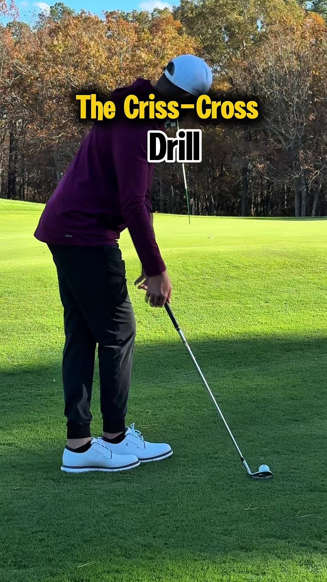 THE CROSS-FOOT DRILL THAT INSTANTLY FIXES YOUR CHIPPING STRIKE ⛳️⬇️